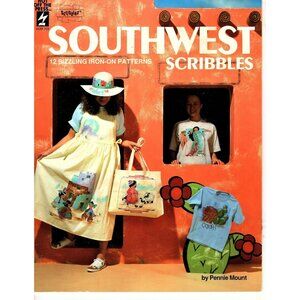 Hot Off The Press Southwest Scribbles Iron On Transfer Book